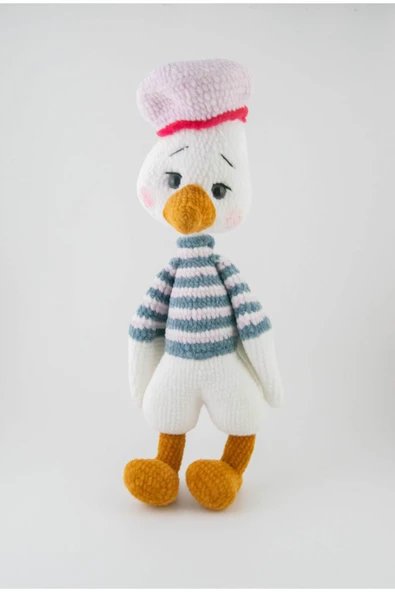 422 Mürdüm Soft Kadife Bunny Baby Örgü Ipi Kadife Ip Yumuşak Oyuncak Ipi Battaniye Ipi - Resim 3