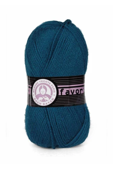Favori El Örgü Ipi Petrol Mavi 101 ürün görseli 1