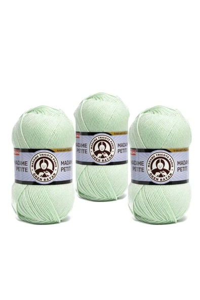 Madame Petite Yeşil El Örgü Ipi - 090 3lü Paket - Resim 5