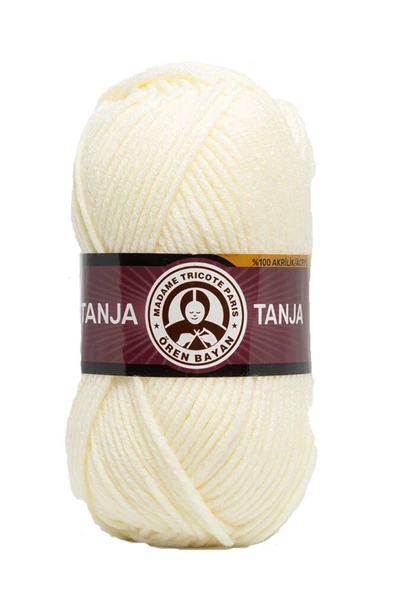 Ören Tanja El Örgü Ipi Antik Krem 005 ürün görseli 1