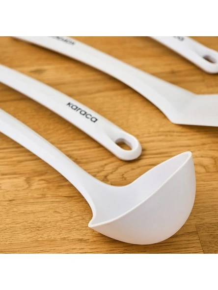 Karaca Chef's Star 5 Parça Servis Seti Krem - Resim 4