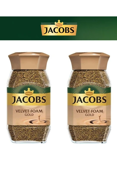 Jacobs Velvet Foam Gold 2 Adet 100 Gr ürün görseli 1
