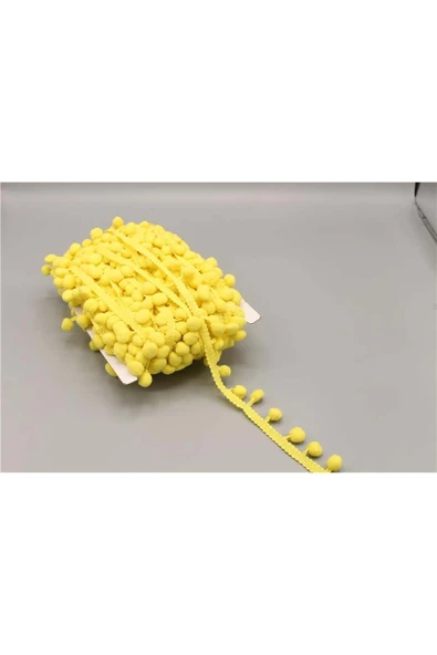 Büyük Ponpon - 22 mt Sarı ürün görseli 1