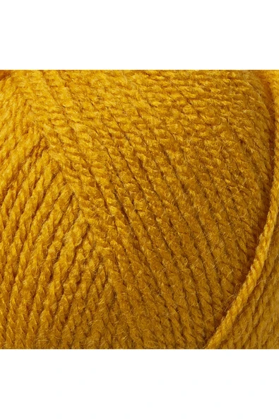 Örenbayan Favori Hardal Sarısı El Örgü Ipliği - 115 - Resim 2
