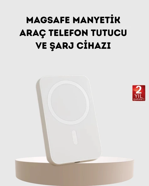 CEYLAN ADAM 5000mAh Manyetik Powerbank – iPhone Serisi İçin Taşınabilir Kablosuz Şarj Cihazı ürün görseli 1