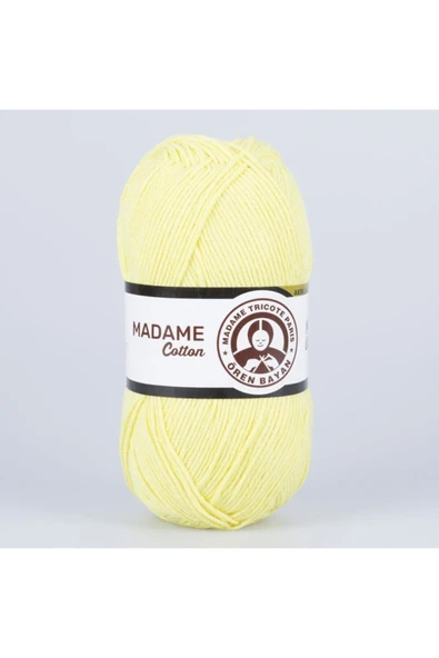 Sarı Madame Cotton Renk Kodu 006 ürün görseli 1