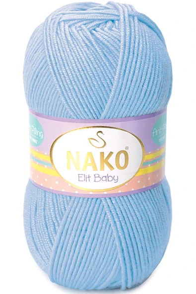 Elit Baby %100 Premium Anti Pilling Akrilik Tüylenmeyen Ip 10305 Mavi ürün görseli 1