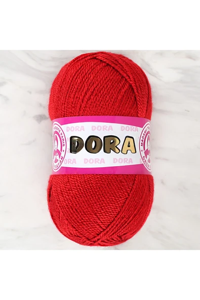 Örenbayan Dora Kırmızı El Örgü Ipi - 033 ürün görseli 1