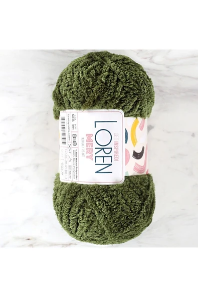 Mery Yeşil El Örgü Ipi - M415 ürün görseli 1