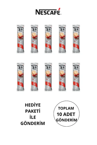 Nescafe Nescafé 2'si 1 Arada Orijinal 100 G 10'lu ürün görseli 1