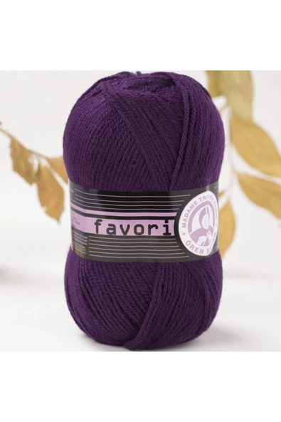 Örenbayan Favori Mor El Örgü Ipi - 60-1768 ürün görseli 1