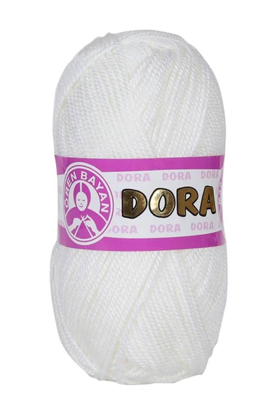 Ören Dora El Örgü İpi Parlak Beyaz 111 ürün görseli 1