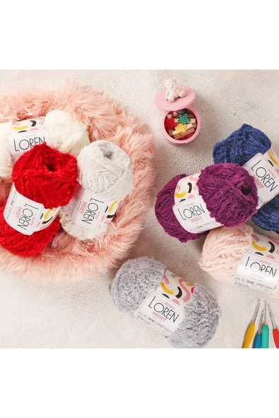 Mery Mürdüm El Örgü Ipi - M418 - Resim 4