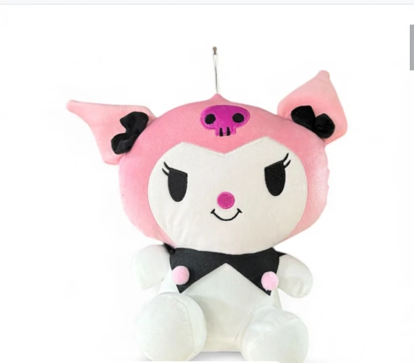 Sevimli Pembe Pelüş Oyuncak Kızlar İçin ürün görseli 1