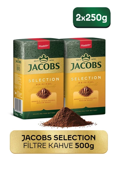 Jacobs Selection Filtre Kahve 250 gr X 2 Adet 86905155253762 ürün görseli 1