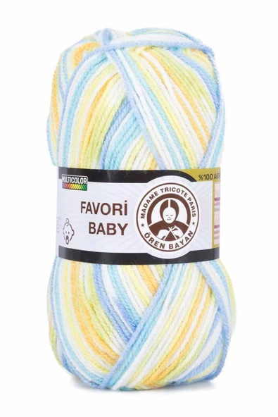 Favori Baby El Örgü Ipi 653 - 1 Adet ürün görseli 1