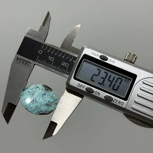 Doğal İran Nişabur Firuze (Turkuaz) Taşı 25 Karat - 5,01 Gram - Resim 4