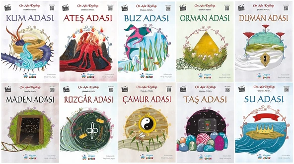 4. Sınıf Okumayı Sevdiren Renkli Resimli Hikayeler 18 - 10 Kitap - Resim 2