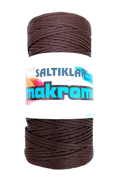 LitaeTrend 1 Adet Polyester Makrome İpi 2070 Kahve 100 gr ürün görseli 1