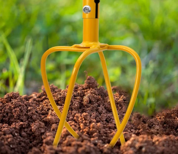 Uzun Saplı Bükümlü Manuel Çapa Aleti - Resim 4