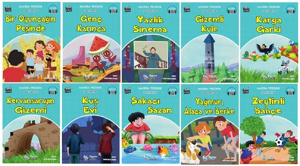 4. Sınıf Okumayı Sevdiren Renkli Resimli Hikayeler 17 - 10 Kitap - Resim 2
