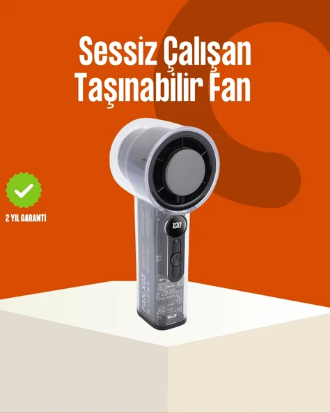 CEYLAN ADAM Yüksek Hızlı Şarjlı Fan | Kamp, Ofis ve Açık Hava İçin İdeal ürün görseli 1