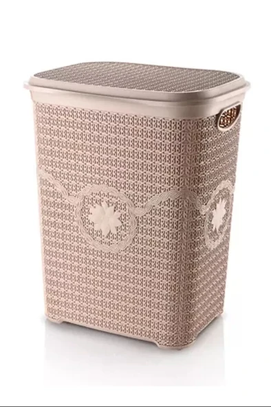 LitaeTrend Örgü Kirli Çamaşır Sepeti Royaleks-ASD040 ürün görseli 1