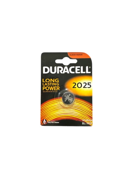 Lityum Düğme Piller 3V 2 Adet (CR2025) ürün görseli 1