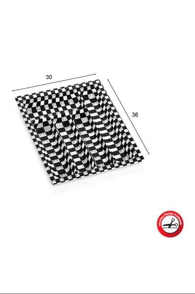 LitaeTrend Eco Modül Kaşıklık 5 Gözlü Damalı 30x36 Royaleks-ACERO-20132 ürün görseli 1