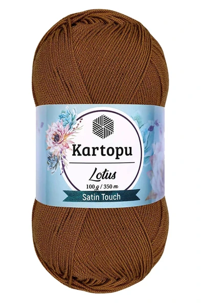 LitaeTrend 1 Adet Lotus Bikini Büstiyer Bluz Örgü İpi  K840 Koyu Hardal ürün görseli 1