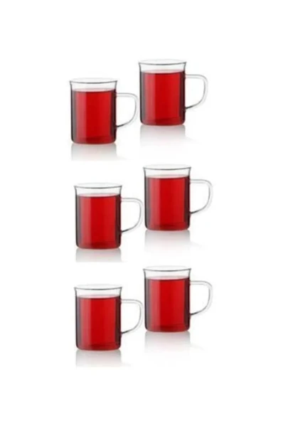 LitaeTrend Borosilikat,ısıya Dayanıklı Kupa 1adet Royaleks-BRD200 ürün görseli 1