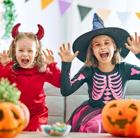 OOTSR Yeniden Kullanılabilir 24’lü Yüz Boyama Şablon Seti - Resim 5