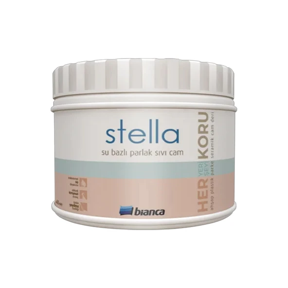 Bianca Stella Dolap & Mobilya Vernikli Boyama Seti 8 Parça - Resim 3