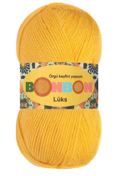 LitaeTrend 1 Adet Lüks Patik İpi Yünü Sarı 98289 ürün görseli 1