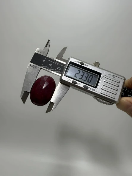 Faset Kesim Doğal Yakut Taşı 76,5 Karat ( Ruby , Rubin Stone) - Resim 4