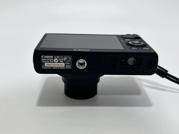 Canon PowerShot S100 12.1Mp Kompakt Dijital Fotoğraf Makinesi 2.El - Resim 6