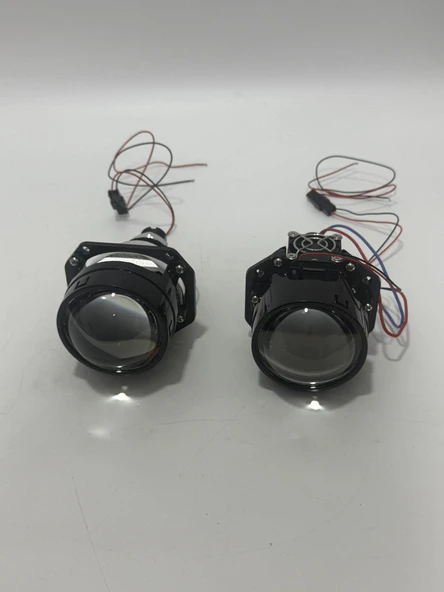 WST-LED 2,5 İnç Bi Xenon Led Uzun Kısa Far Lambası - Resim 3