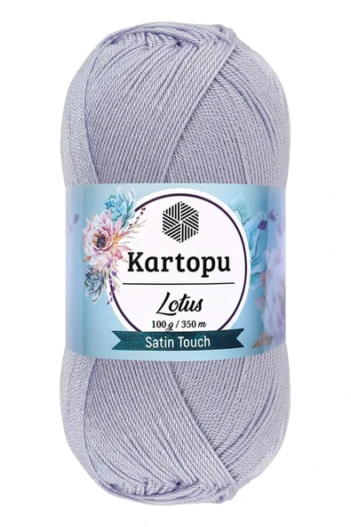 LitaeTrend 1 Adet Lotus Bikini Büstiyer Bluz Örgü İpi  K714 Gri ürün görseli 1