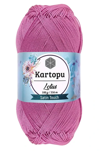 LitaeTrend 1 Adet Lotus Bikini Büstiyer Bluz Örgü İpi  K775 Leylak ürün görseli 1