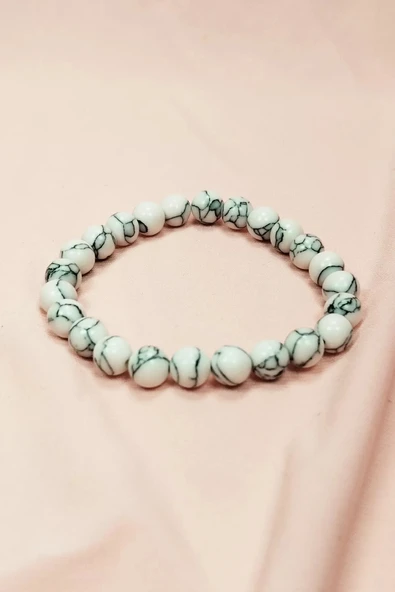 LitaeTrend Havlit Doğal Taş Bileklik Kutulu ürün görseli 1