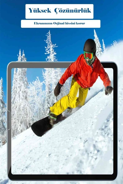 iPad 11. Nesil 2025 A16 Çip Uyumlu 11 inç Fuchsia Tablet Temperli Cam Ekran Koruyucu - Resim 3