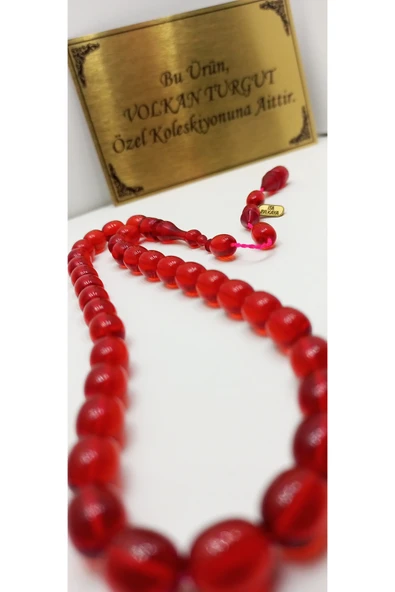Feroniagold Ateş kehribar hediyelik tesbih ürün görseli 1