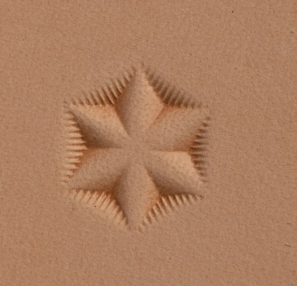 Yıldız Desenli Deri Damgalama Aleti K 526 ürün görseli 1