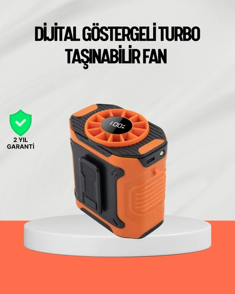 CEYLAN ADAM USB Şarjlı Güçlü Hız Ayarlı El ve Bel Fanı ürün görseli 1