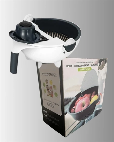 CEYLAN ADAM Dilimleyici ve Rende Bıçaklı Çok Amaçlı Mutfak Aleti - Resim 5