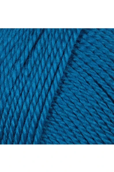 LitaeTrend 1 Adet Dora El Örgü İpi Yünü 100 gr 026 Okyanus - Resim 2