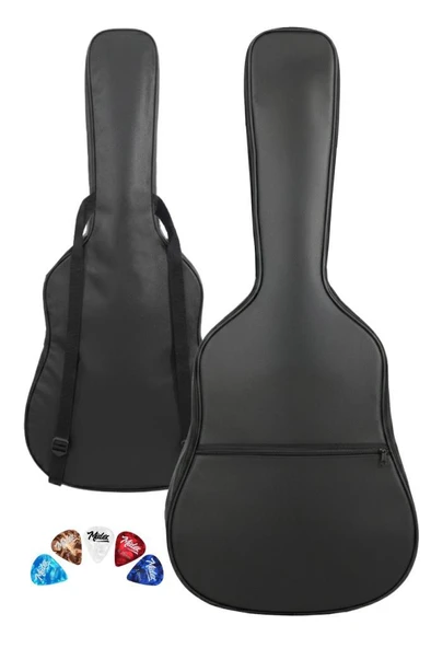 Midex GK-40K Klasik Gitar Çantası Kaliteli Siyah Kılıf ürün görseli 1