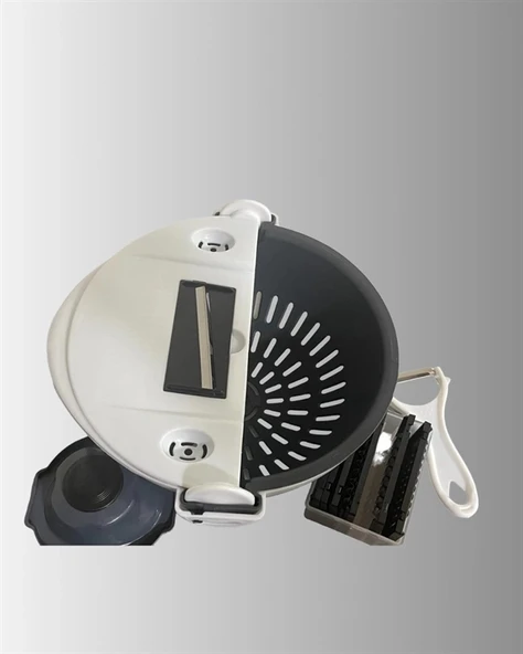 CEYLAN ADAM Dilimleyici ve Rende Bıçaklı Çok Amaçlı Mutfak Aleti - Resim 3