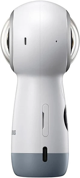 Samsung Gear 360 SM-R210 (2017 Sürümü) Küresel Kamera 360 Derece 4K Kamera (Uluslararası Sürüm) - Resim 3