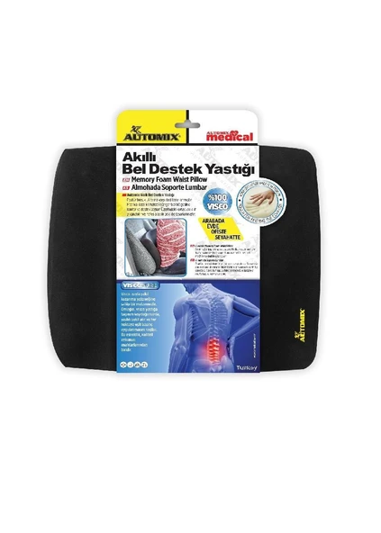 Automix Visko Akıllı  Bel Destek Yastığı L Beden - Resim 2
